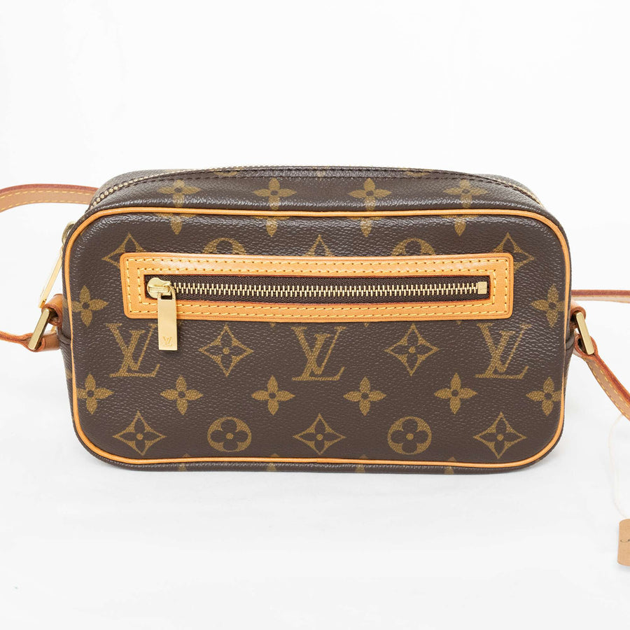 LOUIS VUITTON Monogram Cite Canvas Shoulder Bag M51183