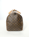 LOUIS VUITTON Monogram Keepal55 Boston Handbag M41424