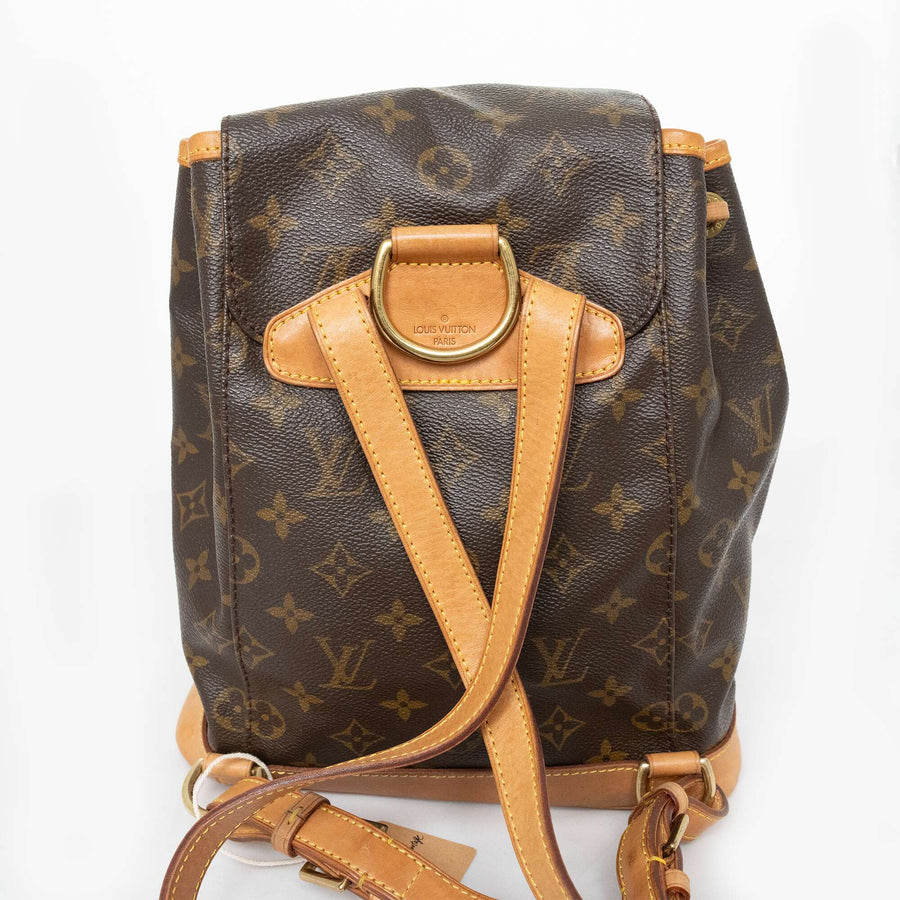 LOUIS VUITTON Monogram Montsouris MM  Backpack  M51136