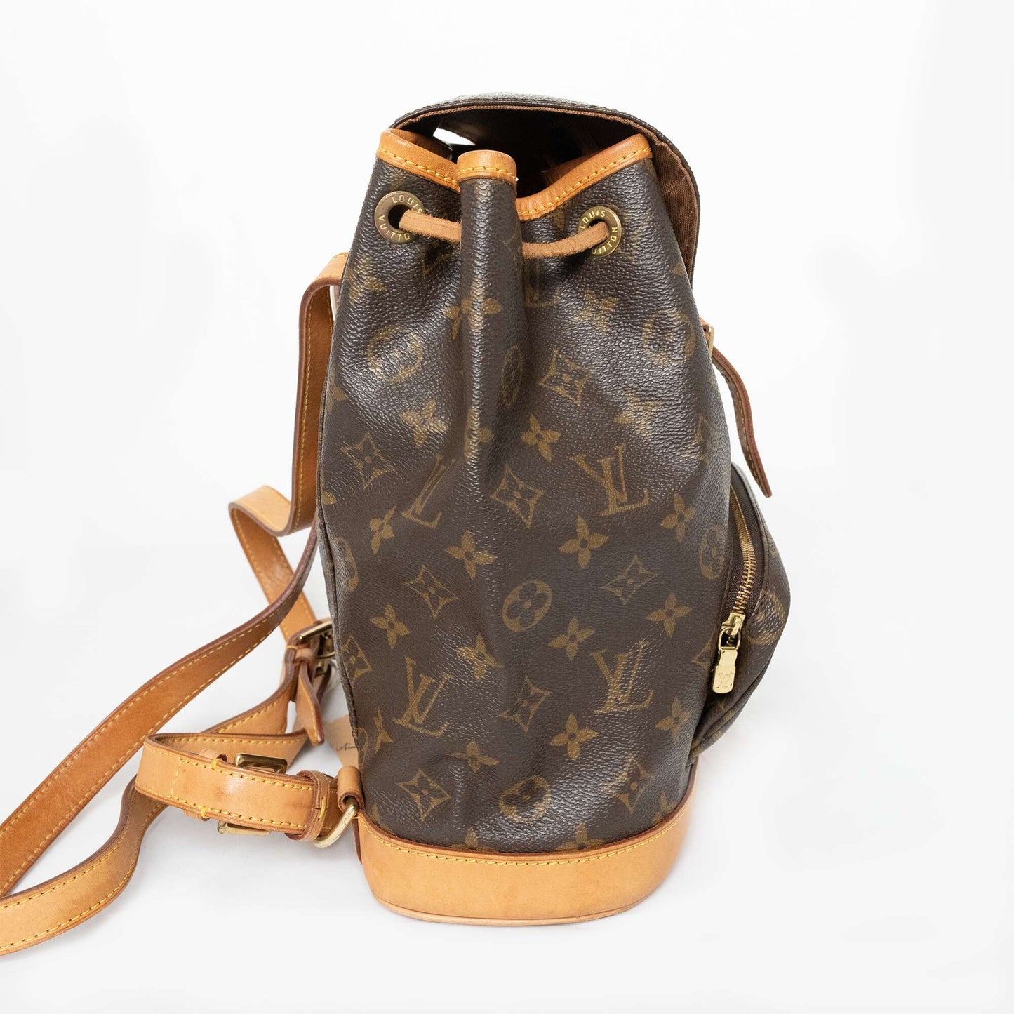 LOUIS VUITTON Monogram Montsouris MM  Backpack  M51136