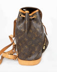 LOUIS VUITTON Monogram Montsouris MM  Backpack  M51136