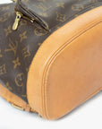 LOUIS VUITTON Monogram Montsouris MM  Backpack  M51136