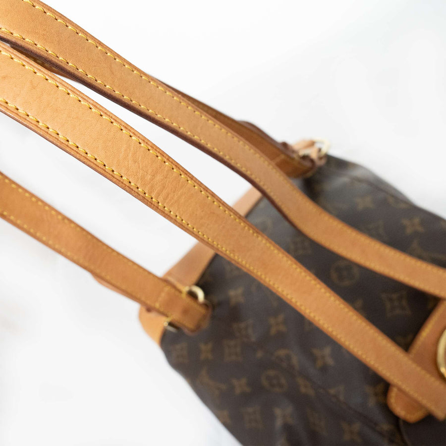 LOUIS VUITTON Monogram Montsouris MM  Backpack  M51136