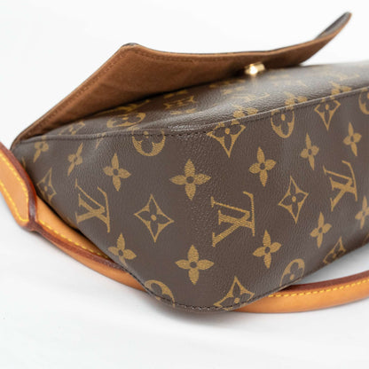 LOUIS VUITTON Monogram Mini Looping Handbag M51147