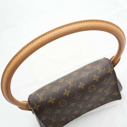 LOUIS VUITTON Monogram Mini Looping Handbag M51147