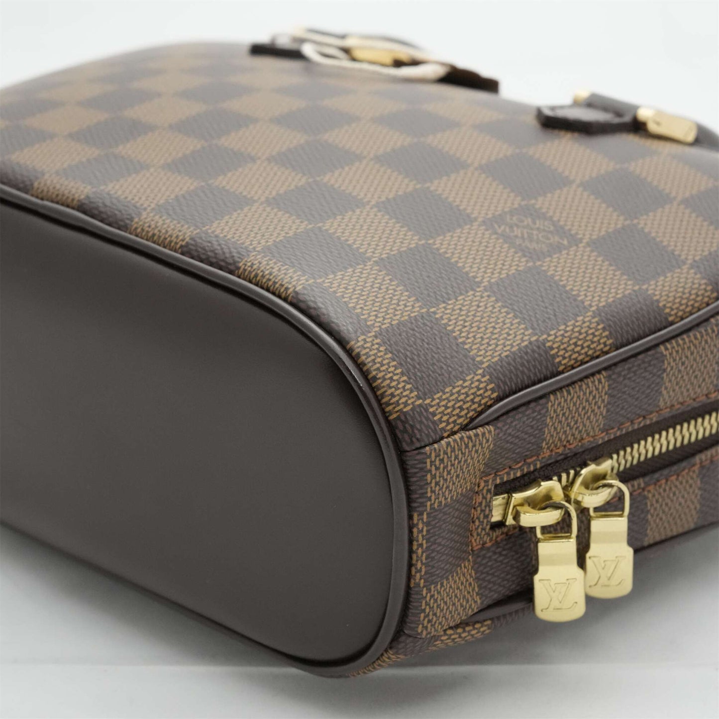 LOUIS VUITTON Damier Saria Mini Canvas Handbag