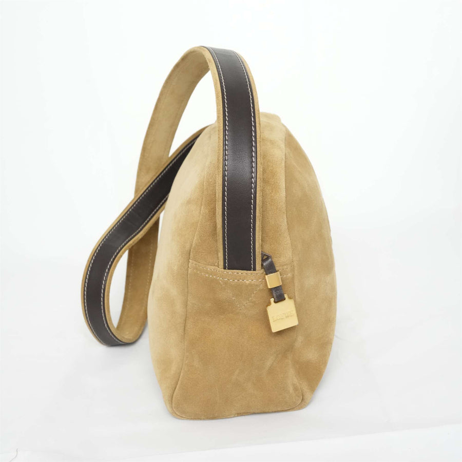 LOEWE Suede Shoulder Bag