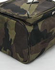 PRADA Drawstring Type Nylon Camouflage 1N1864 Hangbag